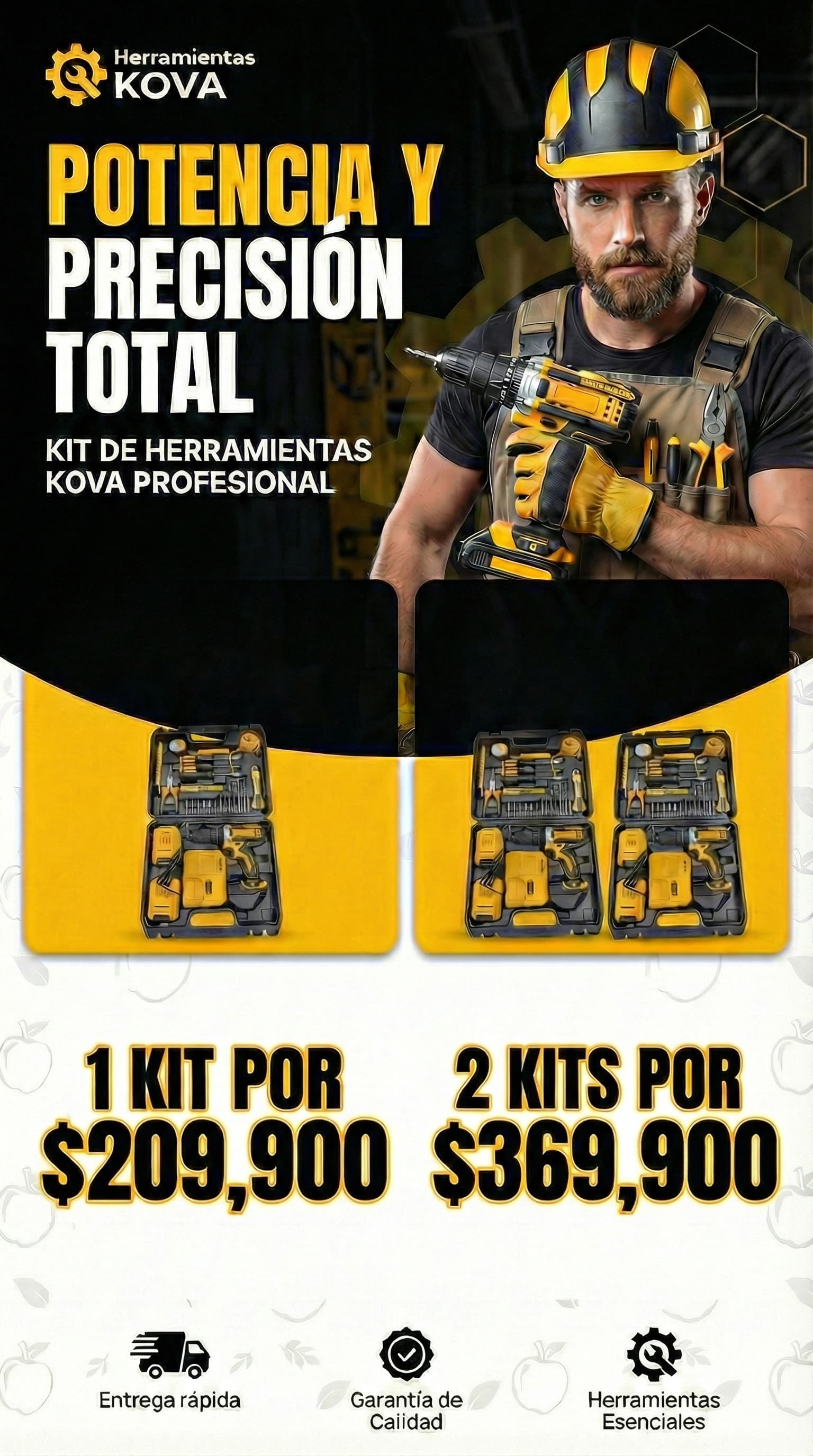 Performance campaign creative created with SkalePix